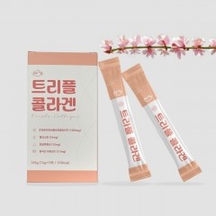 채밍 트리플 콜라겐 스틱젤리 15g x 15포 / 복숭아맛 초저분자 피쉬콜라겐 젤리